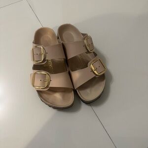 Birkenstock Women's Arizona Big Buckle Slide Sandals